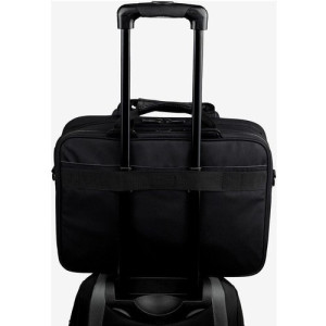 Targus City Gear TCG460 Carrying Case (Messenger) for 15.6" Notebook - Black, Gray - Shock Absorbing