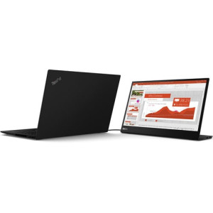 Lenovo ThinkVision M14 14" Class Full HD LCD Monitor - 16:9 - Raven Black - 14" Viewable - In-plane Switching (IPS) Technology