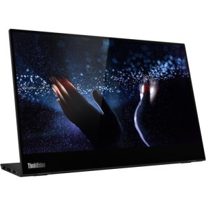 Lenovo ThinkVision M14t 14" Class LCD Touchscreen Monitor - 16:9 - 6 ms - 14" Viewable - 10 Point