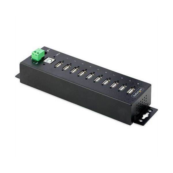 10-Port Industrial USB 2.0 HUB