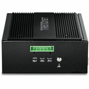 TRENDnet 10-Port Industrial Gigabit 400W PoE++ DIN-Rail Switch -TI-BG108