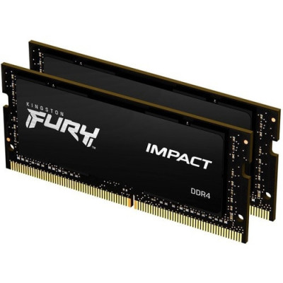 Kingston FURY Impact 16GB (2 x 8GB) DDR4 SDRAM Memory Kit -KF429S17IBK2/16