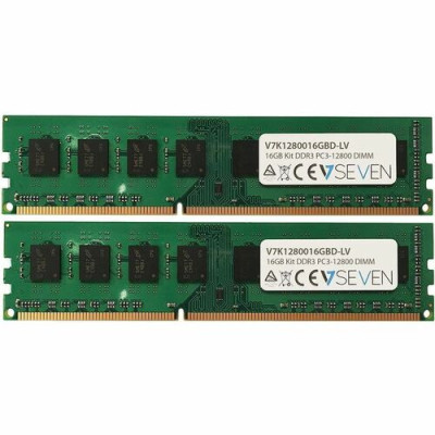 V7 16GB (2 x 8GB) DDR3 SDRAM Memory Kit -V7K1280016GBD-LV-U