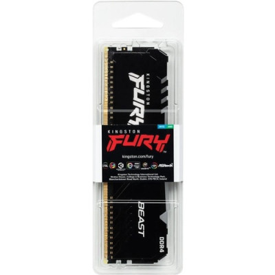 Kingston FURY Beast 16GB DDR4 SDRAM Memory Module -KF432C16BB1A/16