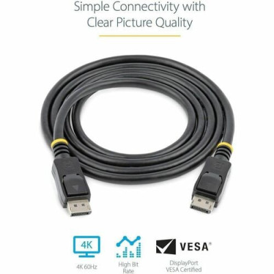 1ft (30cm) DisplayPort 1.2 Cable -DISPLPORT1L