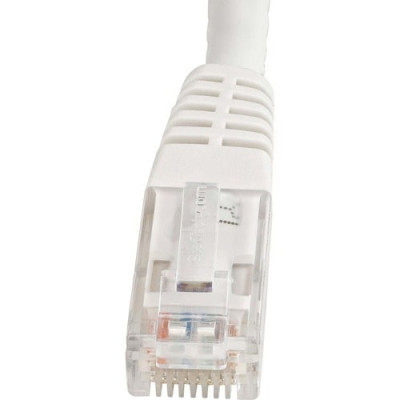 StarTech.com 15ft CAT6 Ethernet Cable - White Molded Gigabit - 100W PoE UTP 650MHz - Category 6 Patch Cord UL Certified Wiring
