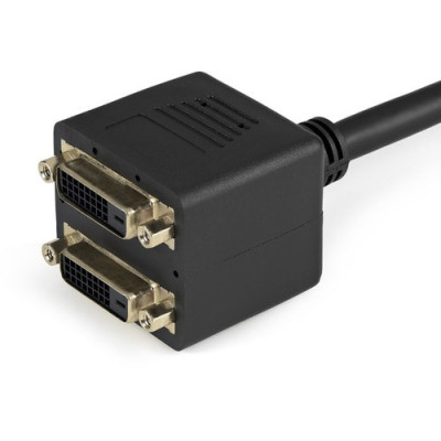 1 ft DVI-D to 2x DVI-D Digital Video Splitter Cable -DVISPL1DD