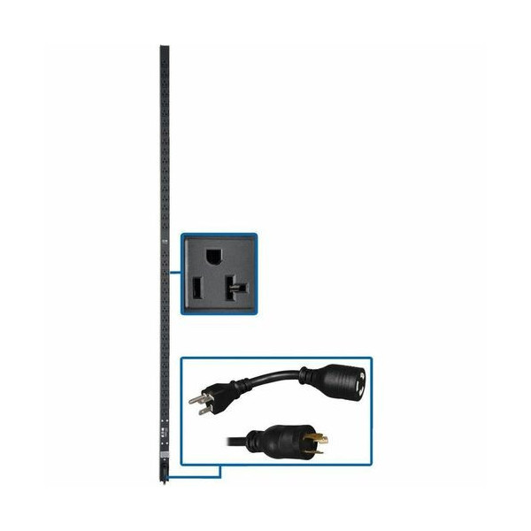 Tripp Lite by Eaton PDUV20-72 36-Outlet PDU - Basic - NEMA 5-20P, NEMA L5-20P - 36 x NEMA 5-15/20R - 120 V AC - 0U