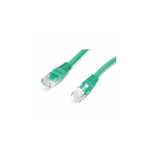 1 ft Green Molded Cat5e UTP Patch Cable