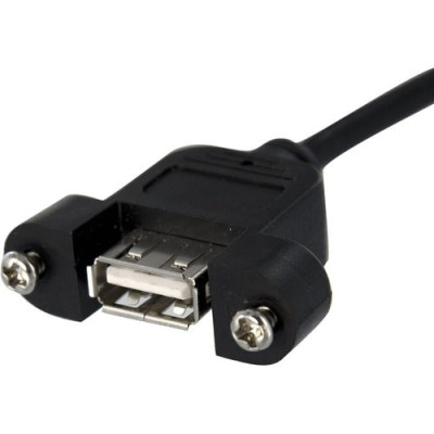 1 ft Panel Mount USB Cable -USBPNLAFHD1