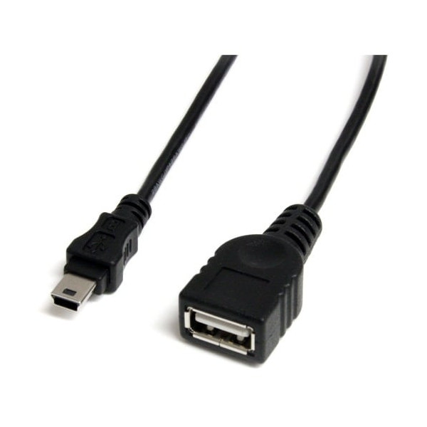 1 ft Mini USB 2.0 Cable