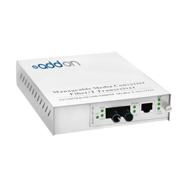 1000Base-TX To 1000Base-LX ST SMF 1310nm 20km Media Converter