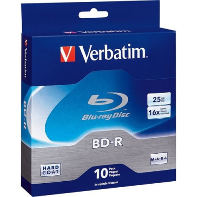Verbatim BD-R 25GB 6X with Branded Surface -97238
