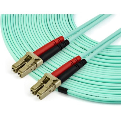 15m (50ft) LC/UPC to LC/UPC OM3 Multimode Fiber Optic Cable -A50FBLCLC15