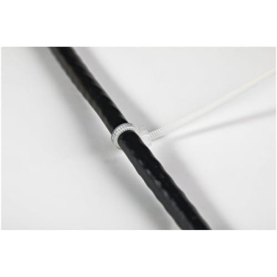 4"(10cm) Cable Ties, 7/8"(22mm) Dia, 18lb(8kg) Tensile Strength, Nylon Self Locking Zip Ties -CBMZT4N
