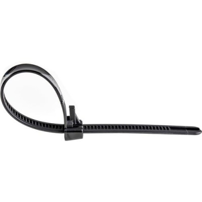 8"(20cm) Reusable Cable Ties, 1-7/8"(50mm) Dia. 50lb(22Kg) Tensile -CBMZTRB8