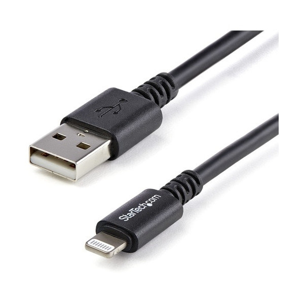 3m (10ft) Long Black AppleÂ® 8-pin Lightning Connector to USB Cable