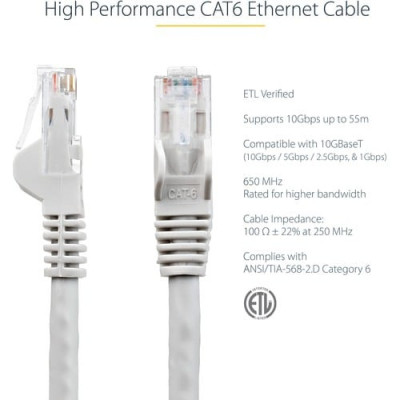 10ft CAT6 Ethernet Cable -N6PATCH10GR