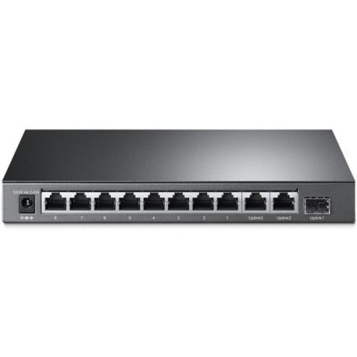 TP-Link 8-Port 10/100Mbps + 3-Port Gigabit Desktop Switch -TL-SL1311MP