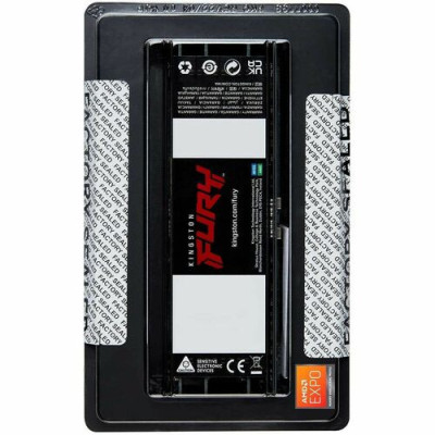 Kingston 128GB (4 x 32GB) DDR5 6400MT/s CL32 FURY Renegade Pro RDIMM Black EXPO -KF564R32RBE2K4-128