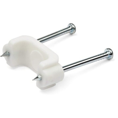 100 Pack Cable Clips with Nails -CBMDNMCC1