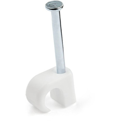 100 Pk (M) Cable Clips w/ Nail -CBMNMCC2