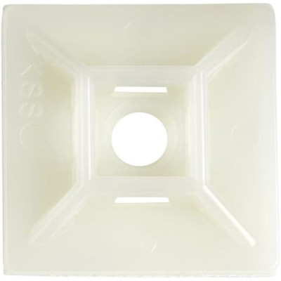 100 Pack Cable Tie Mounts with Adhesive Tape -CBMCTM3