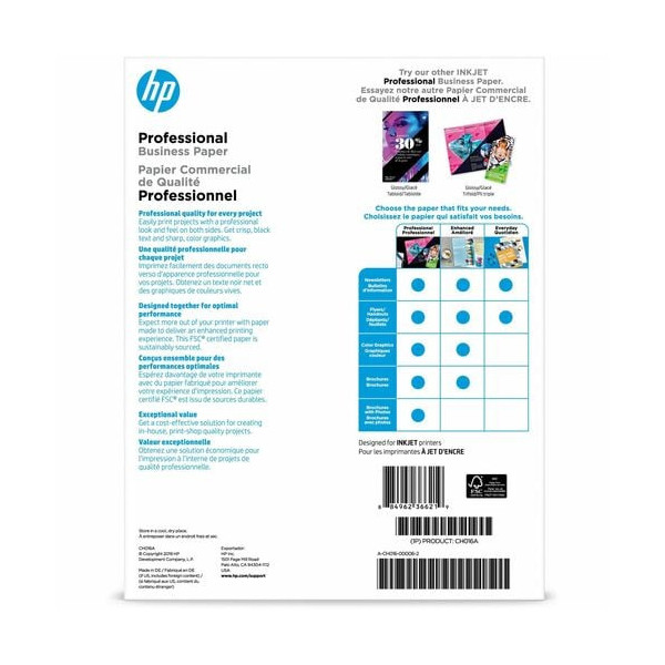 HP Matte Inkjet Brochure Paper