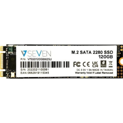 V7 V7SSD120GBM2SU 120 GB Solid State Drive -V7SSD120GBM2SU