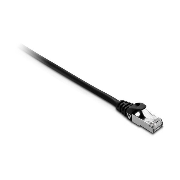 V7 Black Cat7 Shielded & Foiled (SFTP) Cable