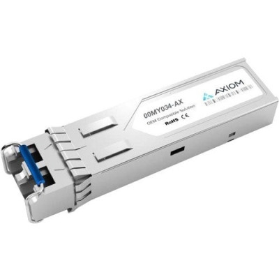 Axiom 10GBASE-SR/1000BASE-SX Dual Rate SFP+ Transceiver for Lenovo -00MY034-AX