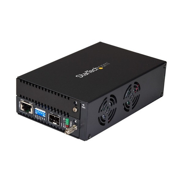 10 Gigabit Ethernet Copper-to-Fiber Media Converter