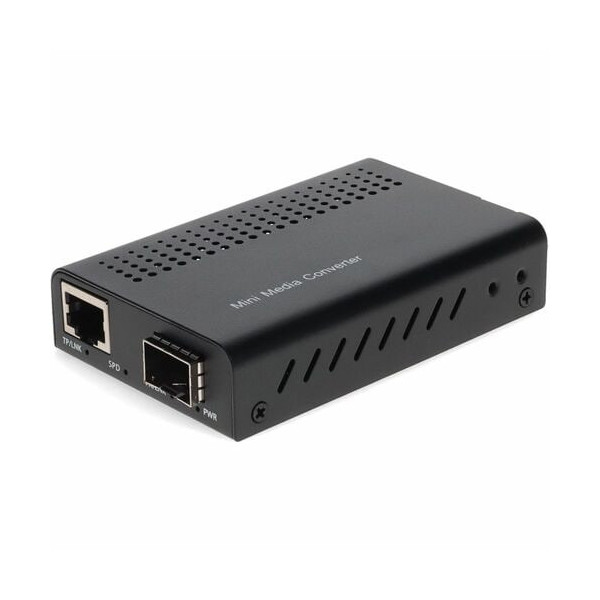 100M/1G/2.5G/5G/10GBase-N(RJ-45) to Open SFP+ Port Media Converter