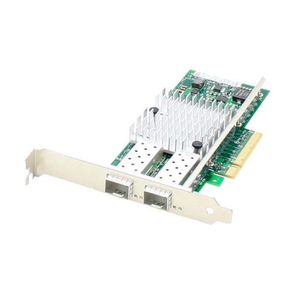 10 Gigabit Ethernet NIC w/2 Open SFP+ Slots PCIe x8 - PCI Express x8 - Optical Fiber