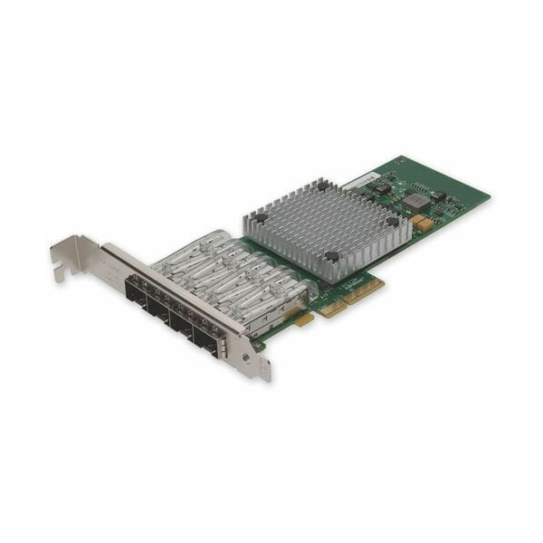 10Gbs Quad Open SFP+ Port PCIe x8 Network Interface Card