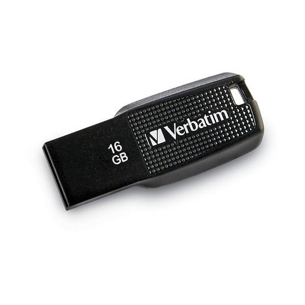 Verbatim 16GB Ergo USB Flash Drive - Black