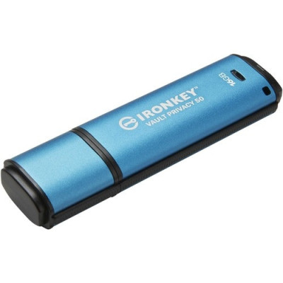 IronKey Vault Privacy 50 Series 16GB USB 3.2 (Gen 1) Type A Flash Drive- IKVP50/16GB
