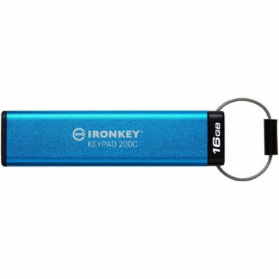 IronKey Keypad 200 16GB USB 3.2 (Gen 1) Type C Flash Drive -IKKP200C/16GB