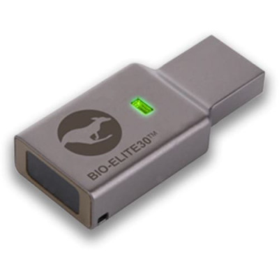 Kanguru Defender Bio-Elite30 Fingerprint Encrypted USB Flash Drive -KDBE30-16G