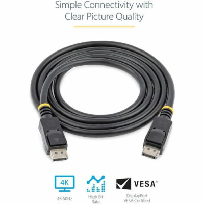 15 ft / 4.6 m DisplayPort Cable with Latches Multipack -DISPLPORT15L10PK