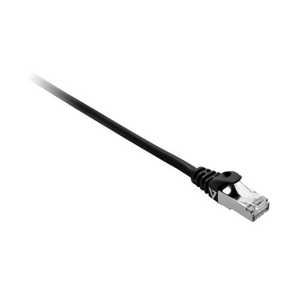 V7 Black Cat7 Shielded & Foiled (SFTP) Cable