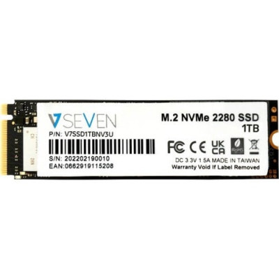 V7 V7SSD1TBNV3U 1 TB Solid State Drive -V7SSD1TBNV3U