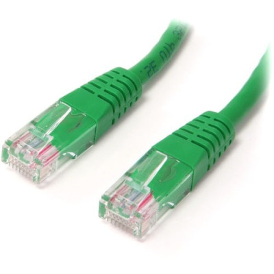 10 ft Green Molded Cat5e UTP Patch Cable -M45PATCH10GN