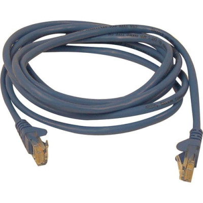 10FT CAT5E BLUE SNAGLESS PATCH