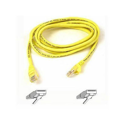 Belkin Cat5e Crossover Cable -A3X126-10-YLW-M