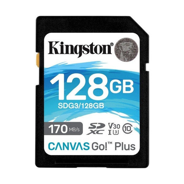 Kingston Canvas Go! Plus SDG3 128 GB