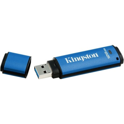 Kingston DataTraveler Vault Privacy 3.0 128GB USB 3.0 Flash Drive -DTVP30/128GB