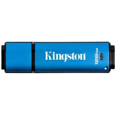 Kingston DataTraveler Vault Privacy 3.0 128GB USB 3.0 Flash Drive -DTVP30/128GB