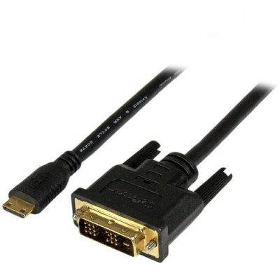 1m (3.3 ft) Mini HDMI to DVI Cable -HDCDVIMM1M