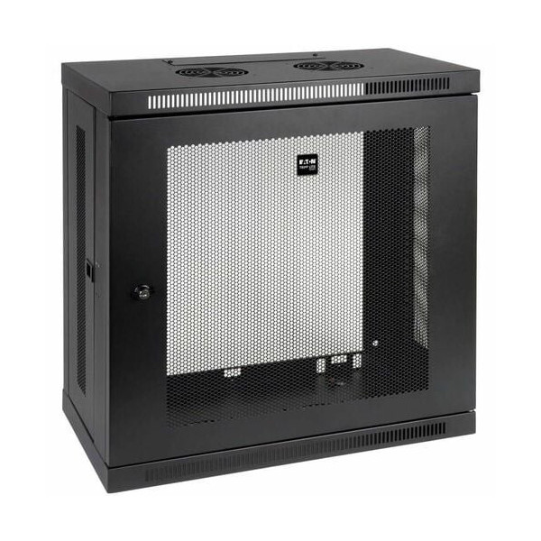 Eaton SmartRack Slim 12U Wall-Mount Rack Enclosure Cabinet